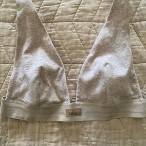 SKIMS Oatmeal Color Ribbed Bralettes